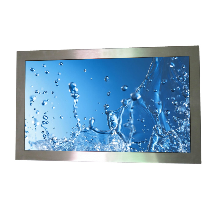 27 inch High Brightness Full IP65/IP66 Stainless Steel LCD Monitor